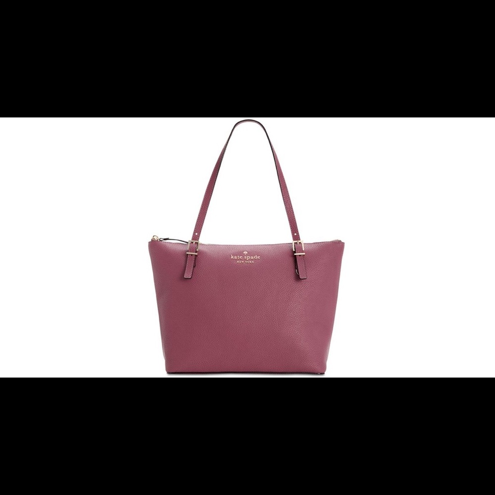 Kate Spade Watson Lane Leather purse in plumberry